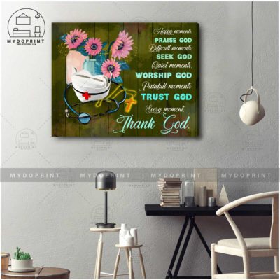 Every Moment, Thank GOD Wall Art Canvas 2 cv ngang 16x20 optimized 1
