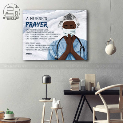 A Nurse's Prayer Wall Art Canvas 1 809be0e2 18f9 11eb a372 0242ac120002 cv ngang 19x23 optimized