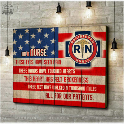 All For Our Patients - Registered Nurse Wall Art Canvas 3 74f5e380 23f8 11eb bbd1 0242ac120002 cv ngang new optimized