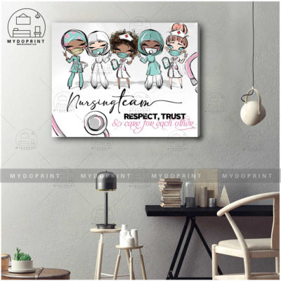 Nursing Team Respect, Trust & Care Wall Art Canvas 3 43021815 2b1e 11eb afab 0242ac120002 cv ngang 16x20 optimized