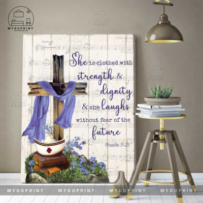 She Is Clothed With Strength And Dignity Wall Art Canvas 1 1c17c430 2e34 11eb afab 0242ac120002 canvas doc 30x40 optimized