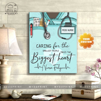 Caring For The Smallest People Takes The Biggest Heart Personalized Wall Art Canvas 3 7db033cb 2f15 11eb ab46 0242ac120002 canvas doc 16x20 optimized