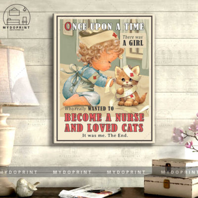 Once Upon A Time There Was A Little Girl Who Wanted To Become A Nurse And Loved Cats Ver 2 Wall Art Canvas 3 10e839d2 3496 11eb 806d 0242ac120002 canvas doc 16x20 optimized