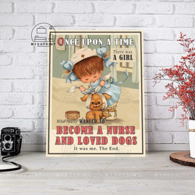 Once Upon A Time There Was A Little Girl Who Wanted To Become A Nurse And Loved Dogs Ver 2 Wall Art Canvas 3 de5819ca 3545 11eb 806d 0242ac120002 canvas doc optimized