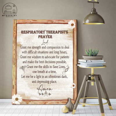 Respiratory Therapist's Prayer Daisies Wall Art Canvas 3 canvas doc 30x40 optimized 6
