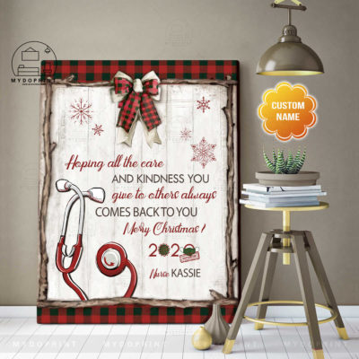 Merry Christmas Nurse 2020 Personalized Wall Art Canvas 3 cf1a9869 3949 11eb 806d 0242ac120002 canvas doc 30x40 optimized