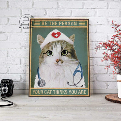 Be The Person Your Cat Thinks You Are Wall Art Canvas 3 c04b2c5a 3de4 11eb 806d 0242ac120002 canvas doc optimized
