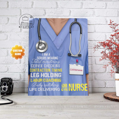OB/GYN Nurse Board Personalized Wall Art Canvas 4 185db4ce 42be 11eb 806d 0242ac120002 canvas doc optimized