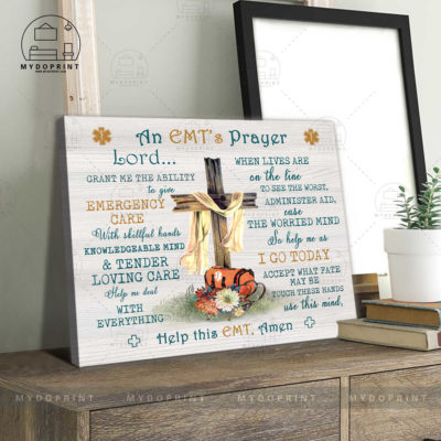 An EMT's Prayer White Ribbon Old Rugged Cross Wall Art Canvas 3 5674b7a6 4506 11eb 806d 0242ac120002 cv ngang 23x27 optimized