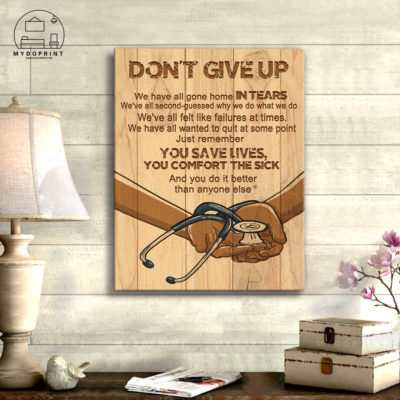 Don't Give Up Nurse Wooden Wall Art Canvas 4 ff116789 4ff3 11eb b576 0242ac120002 file design optimized