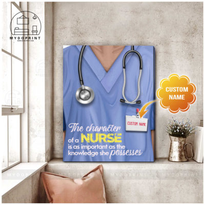 The Character Of A Nurse Is As Important As The Knowlegde She Possesses Ver 2 Nurse Wall Art Canvas 2 8adf9886 4ffd 11eb aaf4 0242ac120002 canvas doc 24x30 optimized
