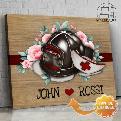 Firefighter & Nurse's Cap Personalized Wall Art Canvas 5 22c0747c 571f 11eb a705 0242ac120002 new optimized