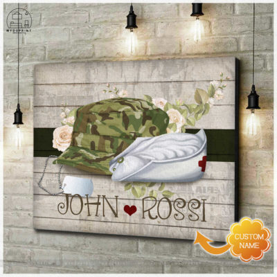Veteran & Nurse's Cap Personalized Wall Art Canvas 2 f2cdacaf 5b00 11eb a705 0242ac120002 cv ngang new optimized
