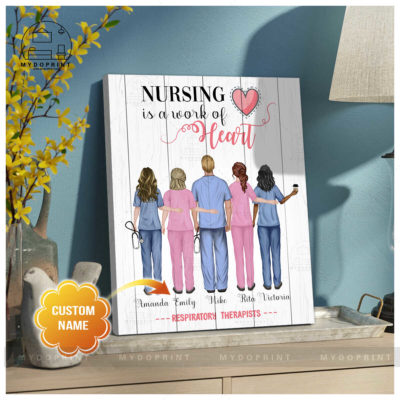 Nursing Is A Work Of Heart Respiratory Therapists Personalized Wall Art Canvas 4 c4809042 5d5b 11eb a705 0242ac120002 canvas doc20x24 optimized