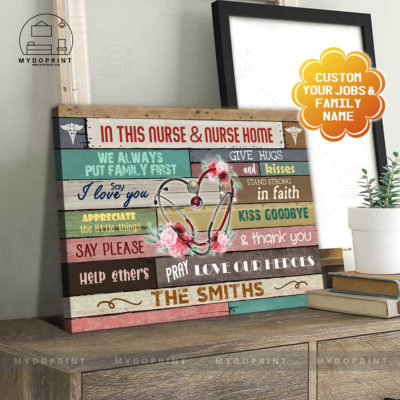 In This Nurse & Nurse Home Personalized Wall Art Canvas 2 f252790c 5ee8 11eb a705 0242ac120002 cv ngang 23x27 optimized