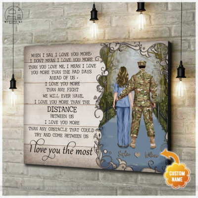 I Love You The Most Veteran & Nurse Personalized Wall Art Canvas 4 e0e18383 6095 11eb a705 0242ac120002 cv ngang new optimized