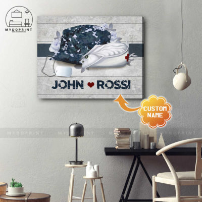 Veteran & Nurse's Cap Ver 3 Personalized Wall Art Canvas 5 10c01153 6480 11eb a705 0242ac120002 cv ngang 19x23 optimized