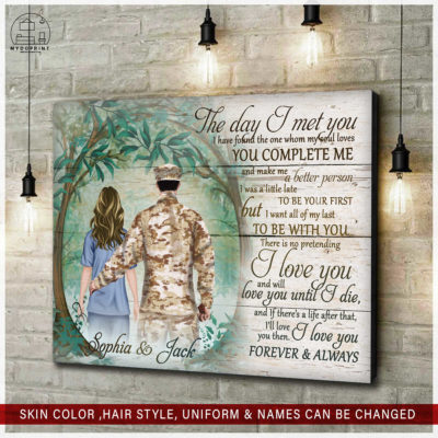 The Day I Met You Veteran & Nurse Ver 2 Personalized Wall Art Canvas 4 4be81af5 653d 11eb a705 0242ac120002 cv ngang new optimized