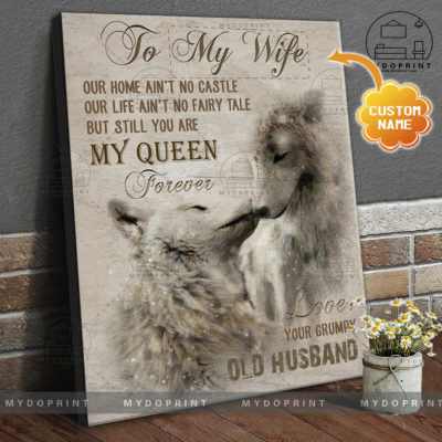 To My Wife Couple Of Wolves Personalized Wall Art Canvas 2 ff37d791 8611 11eb 977d 0242ac120002 canvas doc new optimized