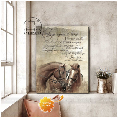 Once Upon A Time Couple Of Horses Personalized Wall Art Canvas 2 fb1e80ad 870f 11eb 977d 0242ac120002 canvas doc 24x30 optimized