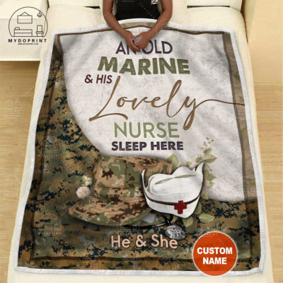An Old Marine & His Lovely Nurse Sleep Here Personalized Fleece Blanket 4 43768895 8e22 11eb 977d 0242ac120002 banner nu ngoi 800x1000 optimized