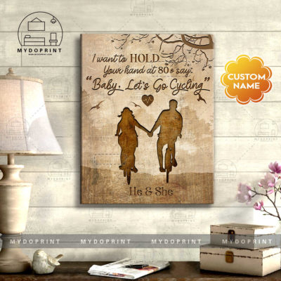 Let's Go Cycling Personalized Wall Art Canvas 5 54eb9086 978c 11eb b217 0242ac120002 canvas doc 16x20 optimized