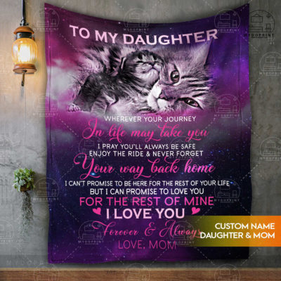 To My Daughter Ragdoll Mom & Kitty Personalized Fleece Blanket 2 67511f7e 9837 11eb b217 0242ac120002 blanket treo mockup optimized