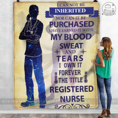 I Own It Forever The Title Registered Nurse Fleece Blanket 3 632e0e3b 9844 11eb b217 0242ac120002 mokup ao xanh optimized
