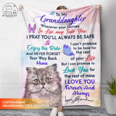 To My Granddaughter Persian Personalized Fleece Blanket 3 ef94d864 992e 11eb a542 0242ac120002 blanket2new 1200x1200 cat1 optimized