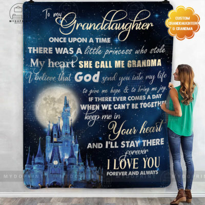 To My Granddaughter Once Upon A Time Personalized Fleece Blanket 3 b9539061 9d13 11eb 81ee 0242ac120002 mokup ao xanh optimized