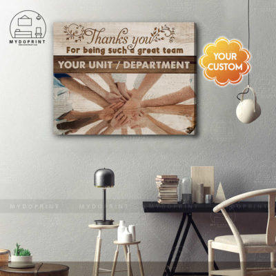 Thank You For Being Such A Great Team Nurse Personalized Wall Art Canvas 4 e617c509 a33b 11eb 9f94 0242ac120002 canvashorizontal16x20 optimized