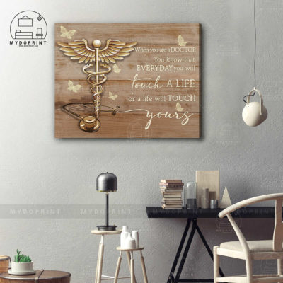 Everyday You Will Touch Life Or A Life Will Touch Yours Doctor Wall Art Canvas 5 dad6b650 a67e 11eb 93c2 0242ac120002 canvashorizontal16x20 optimized