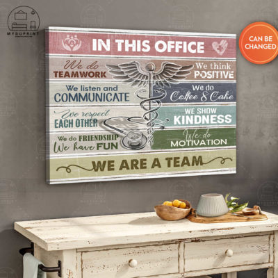 In This Office We Are A Team Personalized Wall Art Canvas 2 8a8405a2 a683 11eb 93c2 0242ac120002 canvashorizontal24x30 optimized