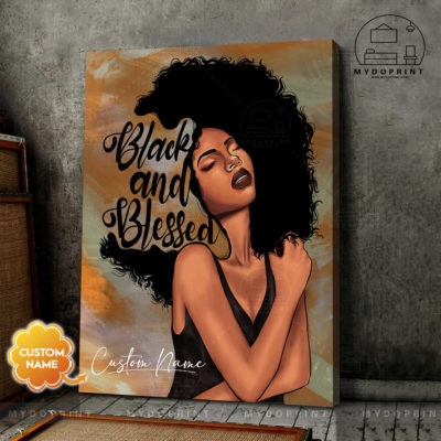 Black & Blessed Personalized Wall Art Canvas 2 f898323a b7ca 11eb 8fcb 0242ac120002 cv doc 2 optimized