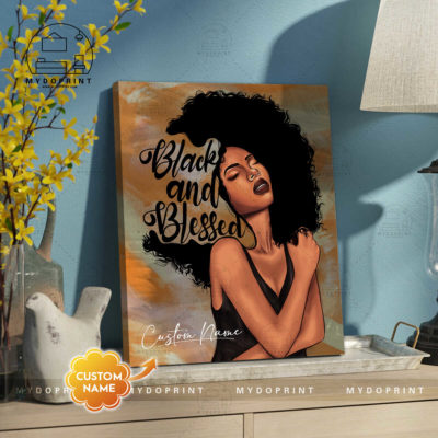 Black & Blessed Personalized Wall Art Canvas 4 fe535896 b7ca 11eb 8fcb 0242ac120002 canvas doc20x24 optimized