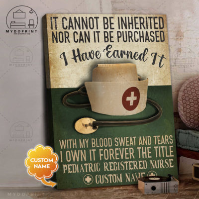 The Title Pediatric Registered Nurse Personalized Wall Art Canvas 3 16a9983e bede 11eb 8fcb 0242ac120002 cv doc 3 optimized