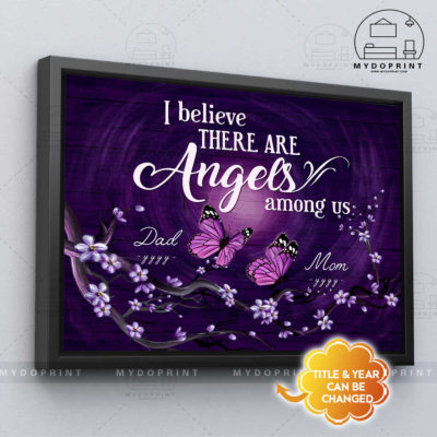 I Believe There Are Angels Among Us Butterfies Memorial Personalized Wall Art Canvas 1 cd4e1bd4 c2d2 11eb bf27 0242ac120002 canvasframe 1 optimized