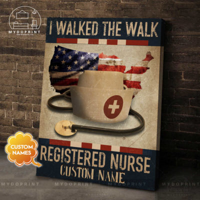 I Walked The Walk Registered Nurse Personalized Wall Art Canvas 5 a56cf748 c81c 11eb 92ae 0242ac120002 cv doc 1 optimized
