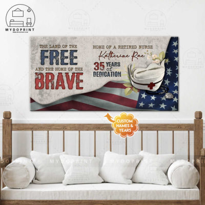 Home Of A Retired Nurse Personalized Wall Art Canvas 20x40in 10x20in 2 3c54977c c85f 11eb b20f 0242ac120002 canvas2040 mockupngang3 optimized