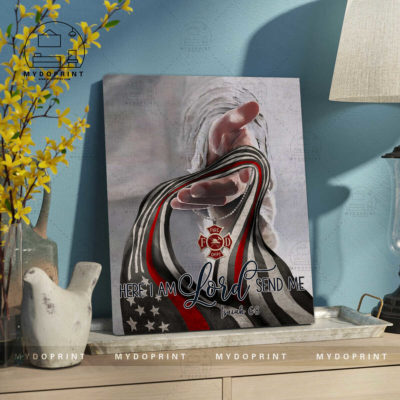 Here I Am Lord Send Me God's Hand Firefighter Frame Canvas Wall Art Canvas 5 c08654a4 d177 11eb a229 0242ac120002 canvas doc20x24 optimized