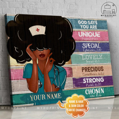 God Says You Are Personalized Wall Art Canvas 1 6a5e7e13 d345 11eb 9c7e 0242ac120002 new optimized