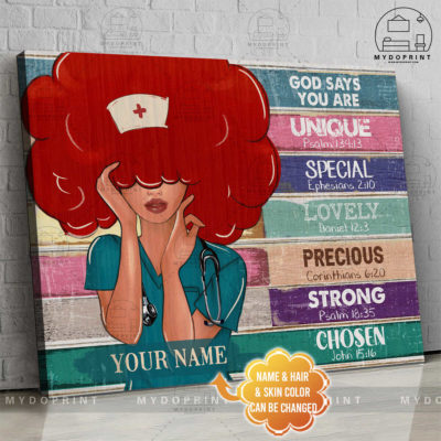 God Says You Are Personalized Wall Art Canvas 2 711ecfb7 d345 11eb 9c7e 0242ac120002 new optimized