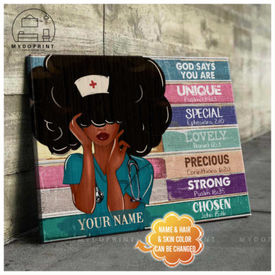 God Says You Are Personalized Wall Art Canvas 3 869b2345 d345 11eb 9c7e 0242ac120002 mockup ngang moi optimized