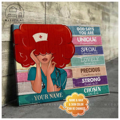 God Says You Are Personalized Wall Art Canvas 5 9b1ccda6 d345 11eb 9c7e 0242ac120002 mockup ngang moi optimized