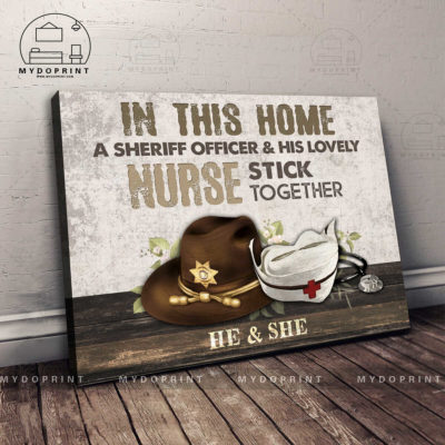 In This Home A (Job Title) & His Lovely Nurse Stick Together Ver 2 Personalized Wall Art Canvas 5 8554104b dbe3 11eb a527 0242ac120002 5 optimized