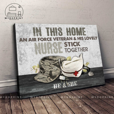 In This Home A (Job Title) & His Lovely Nurse Stick Together Ver 2 Personalized Wall Art Canvas 8 8f780088 dbe3 11eb a527 0242ac120002 2 optimized