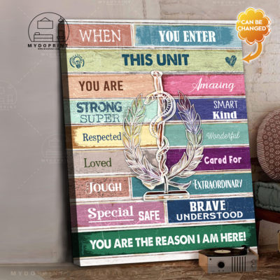 When You Enter This Office Rod Of Asclepius Vertical Personalized Wall Art Canvas 2 724ab190 edec 11eb 90d7 0242ac120002 cv20doc 3