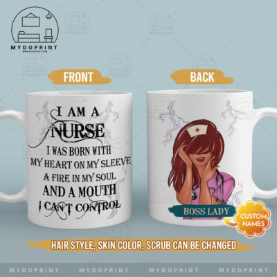 A Mouth I Can't Control Nurse Personalized Mug 2 9c4cadea fb68 11eb 8d83 0242ac120002 mug 412 optimized