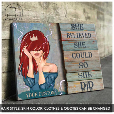 I Am Storm Personalized Canvas Wall Art 5 4cc45ef7 00eb 11ec b923 0242ac120002 mockup ngang moi optimized