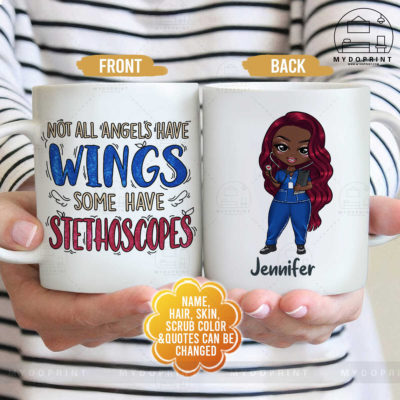 Thick Thighs Save Lives Nurse Personalized Mug 4 mockup ly 2 xa 1ma%CC%82%CC%83u3 optimized